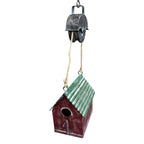Vogelhaus Nistkasten mit Umlenkrolle