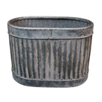 Pflanzschale gerillt L27cm