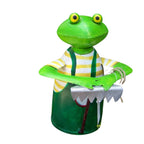 Zaunhocker Frosch mit Rechen