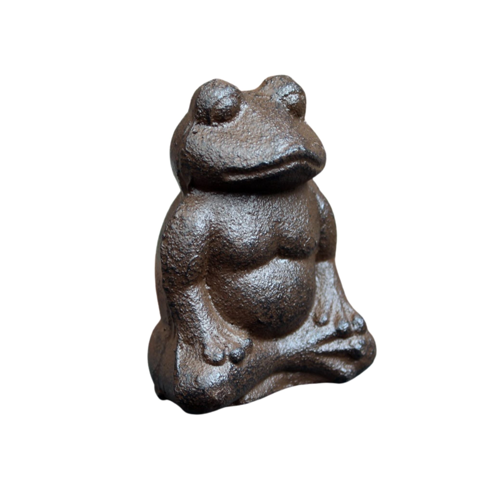Yoga Frosch Gusseisen