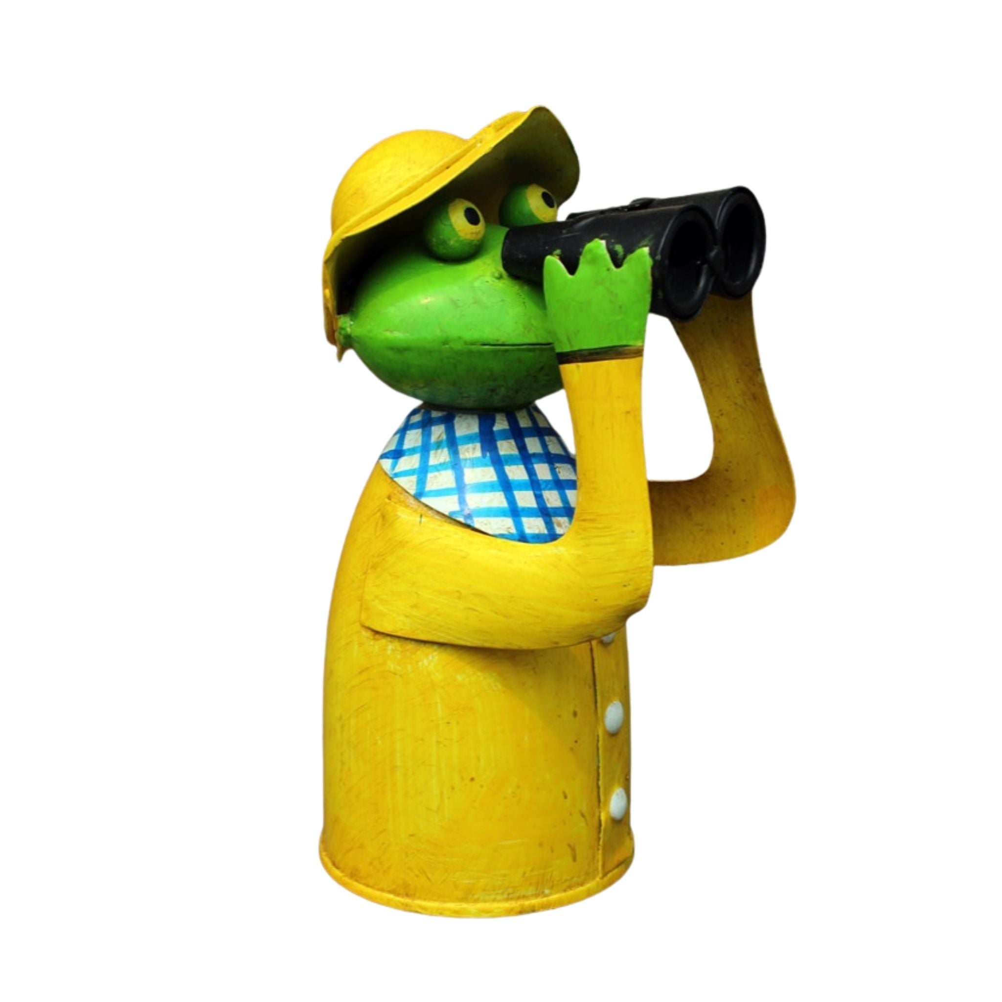 Zaunhocker Frosch Fernglas maritim