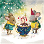 20 Servietten Mäuse Weihnacht 33 x 33 cm