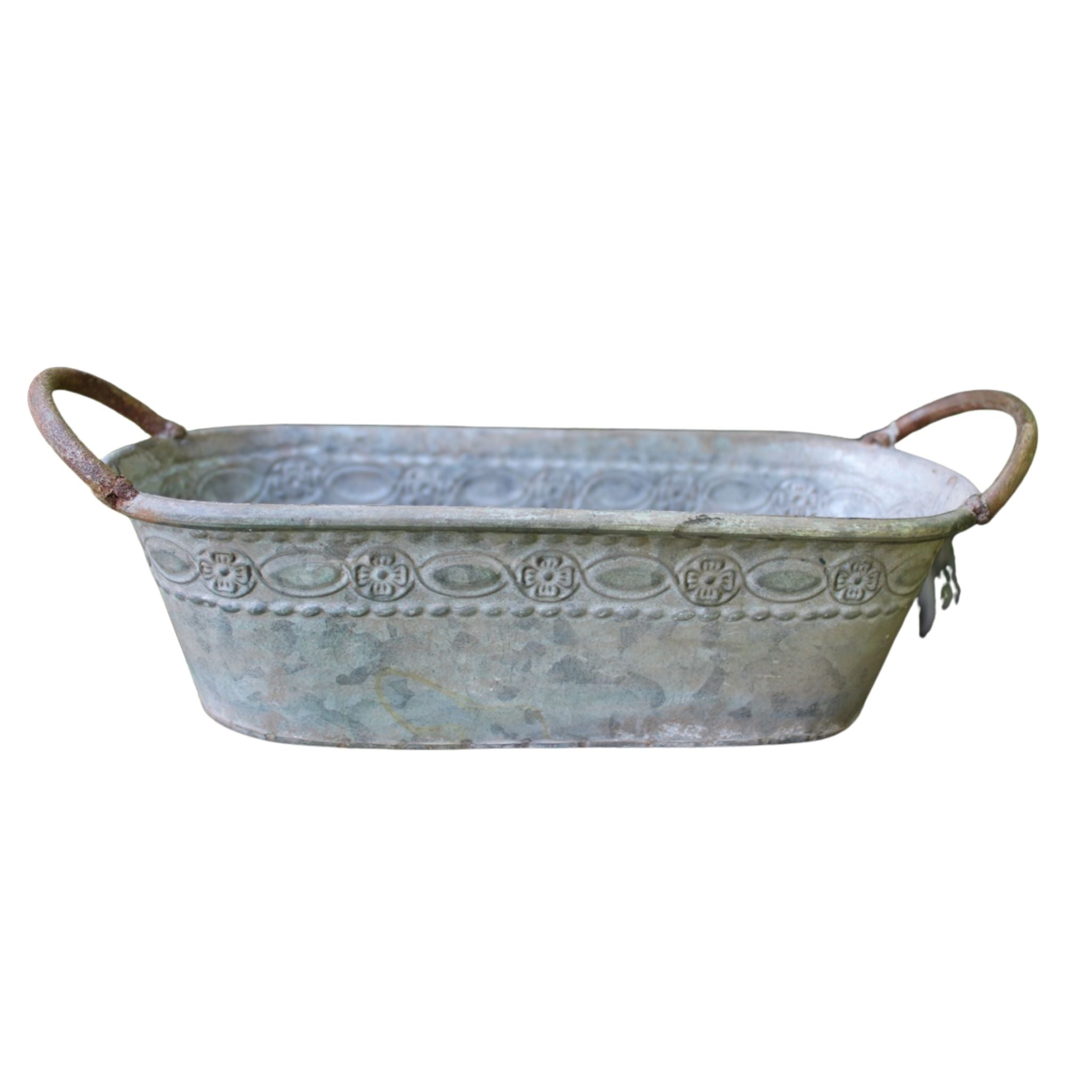 Blumenkasten Zink Shabby