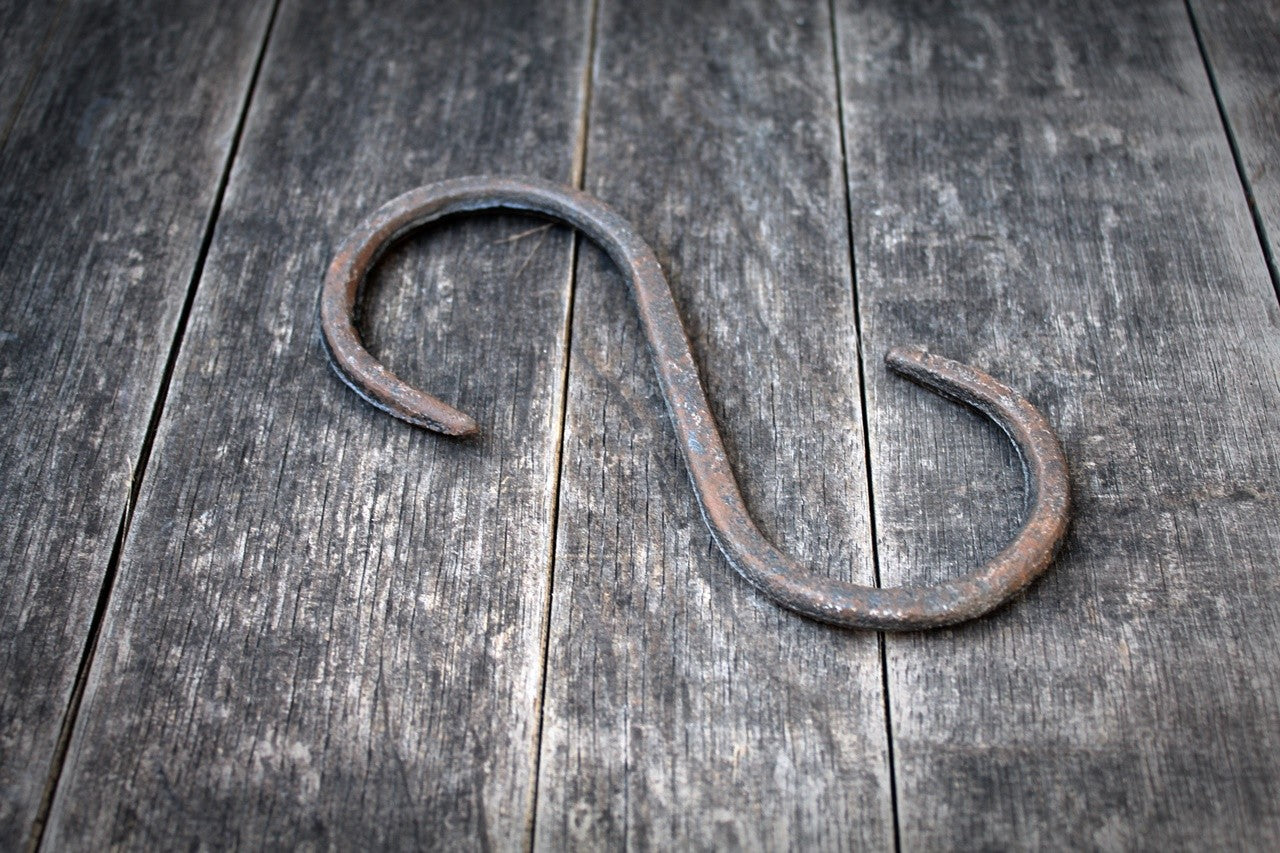 S Haken Gusseisen 16,5 cm