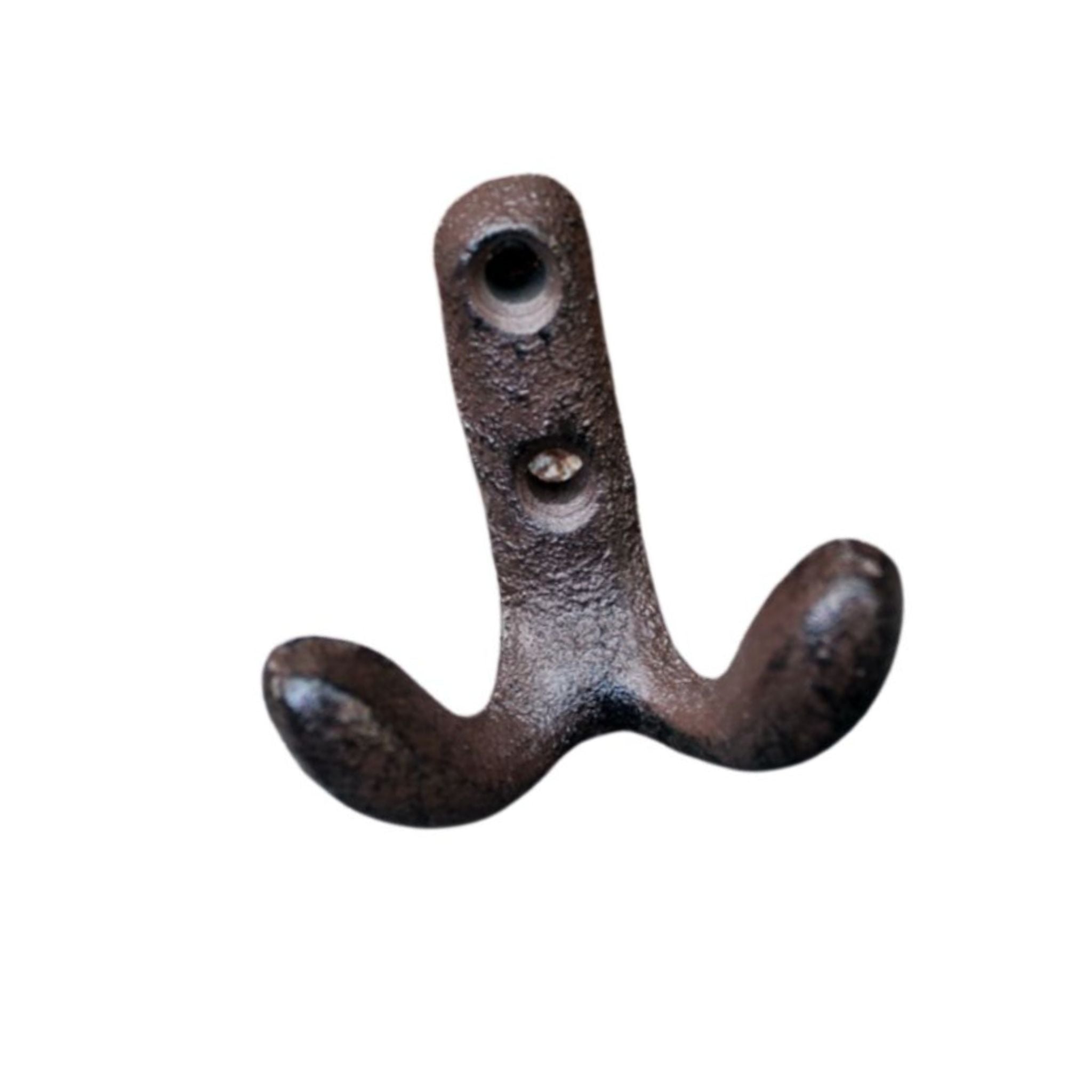Wandhaken Doppelhaken Gusseisen klein