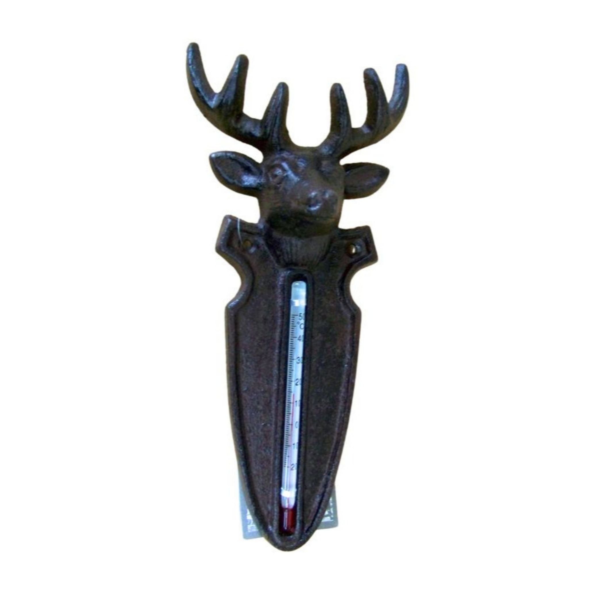 Garten Thermometer Hirsch Gusseisen
