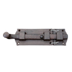 Türriegel Torriegel Gusseisen Antikbraun Nostalgie 23cm