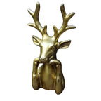Dekofigur Hirsch gold Antikstil H20cm