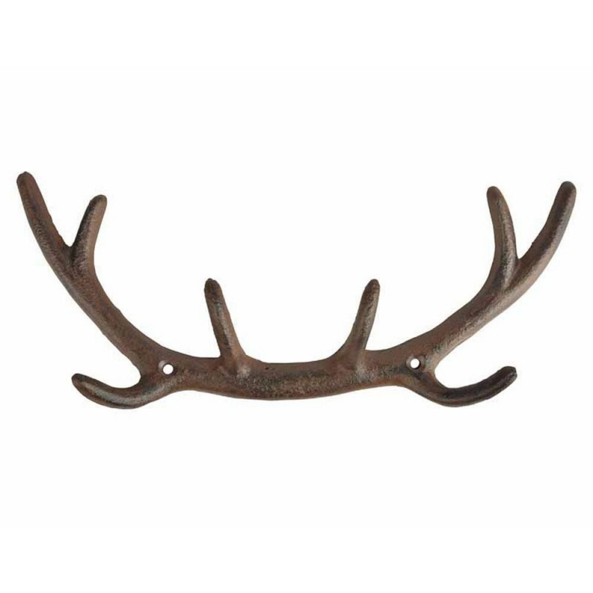 Wandhaken Geweih Gusseisen