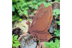Gartenfigur Schmetterling Edelrost