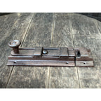 Türriegel Gartentorriegel Gusseisen Antikbraun Nostalgie 20cm