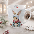 Porzellan Tasse Bugsy Winter Hase Landhausstil 0,4L