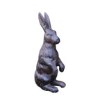 Dekofigur Hase sitzend Gusseisen