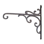 Ampelhaken Wandhaken antikbraun