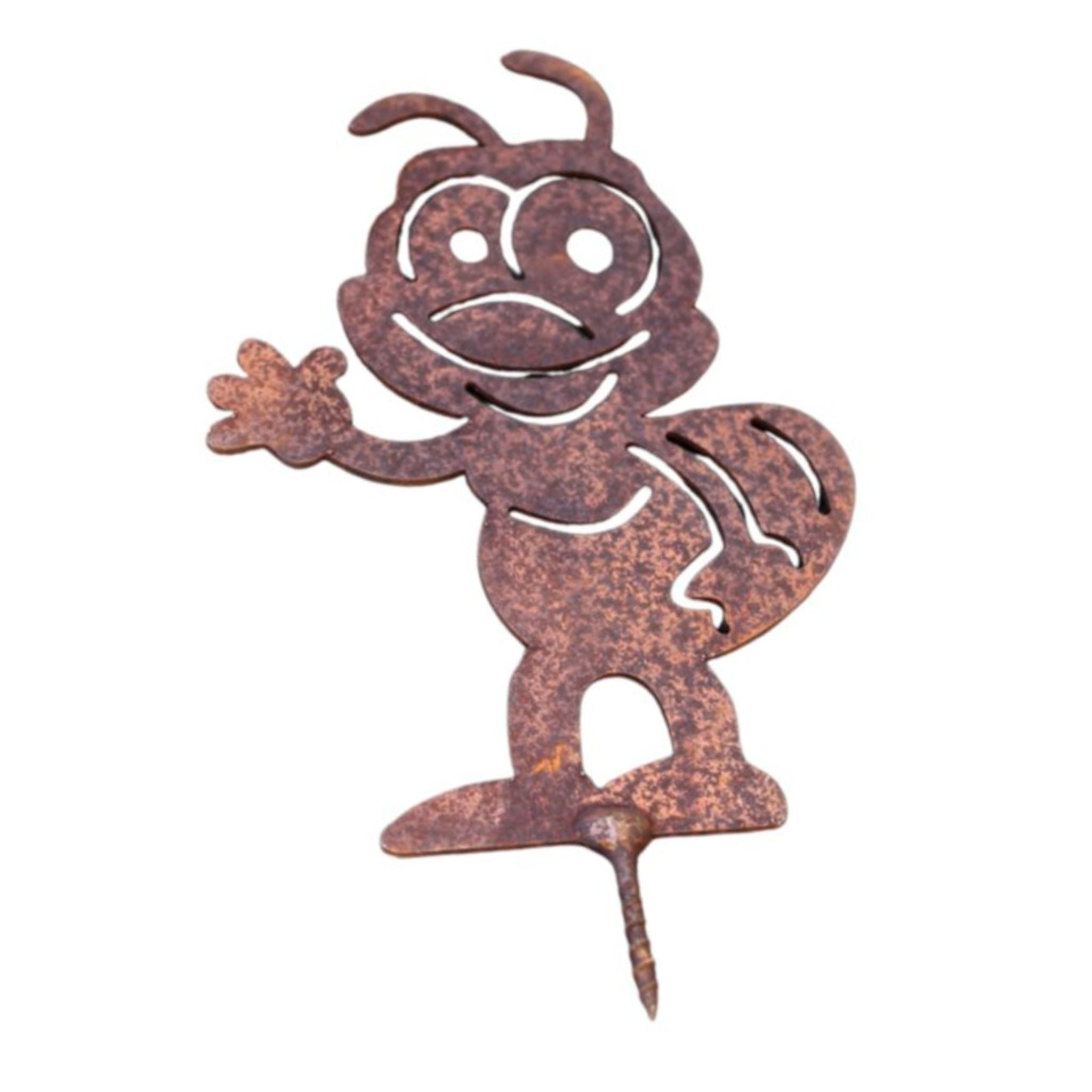 Gartenfigur Biene Edelrost