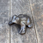 Gartenfigur Frosch Gusseisen Mini