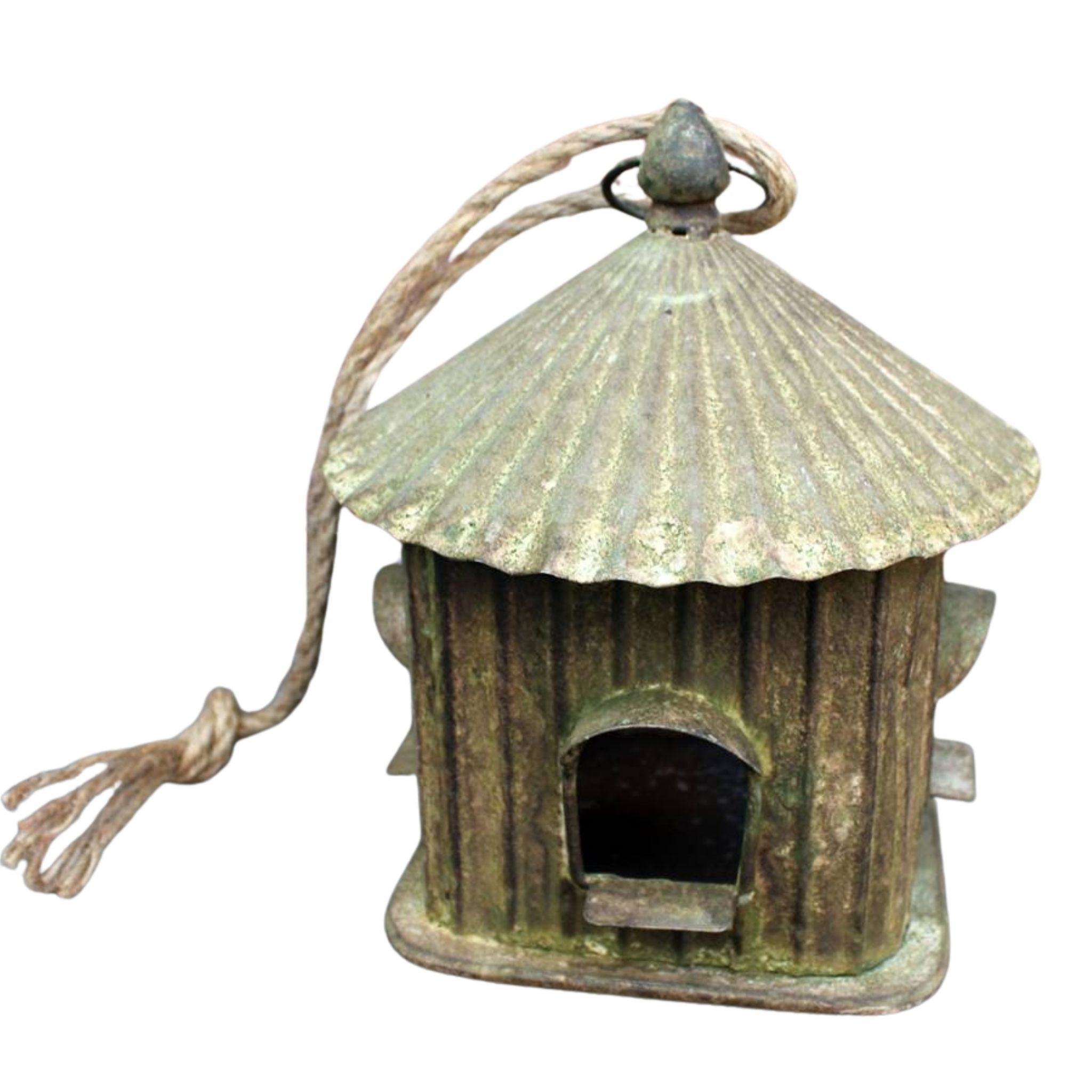 Vogelfutterhaus antikgrün