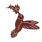 Gartenfigur Kolibri Edelrost