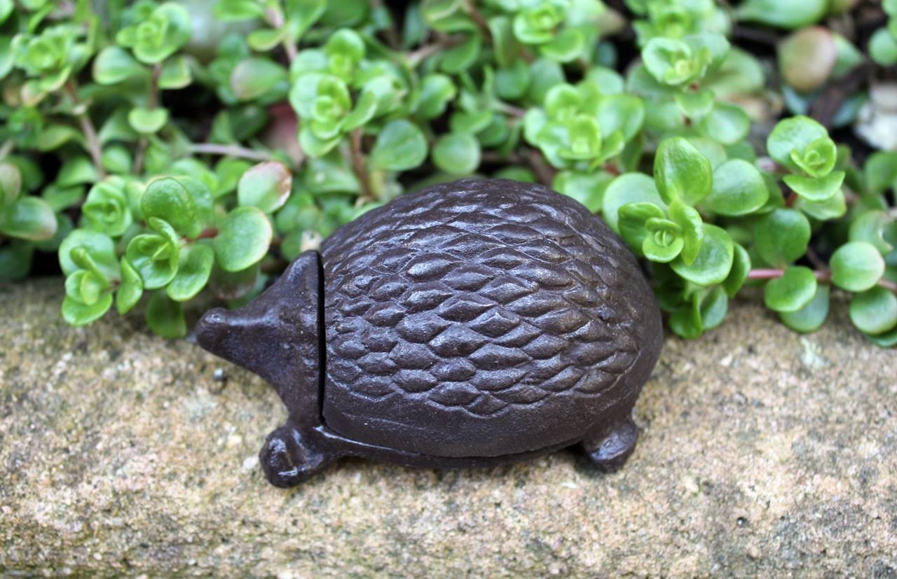 Gartenfigur Schlüsselversteck Igel