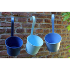 Blumentopf Blau 1 Stk sort.