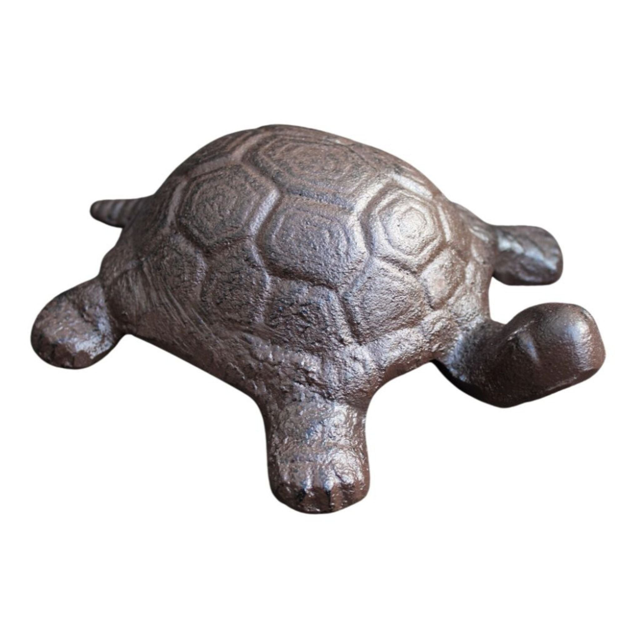 Gartenfigur Schildkröte Gusseisen