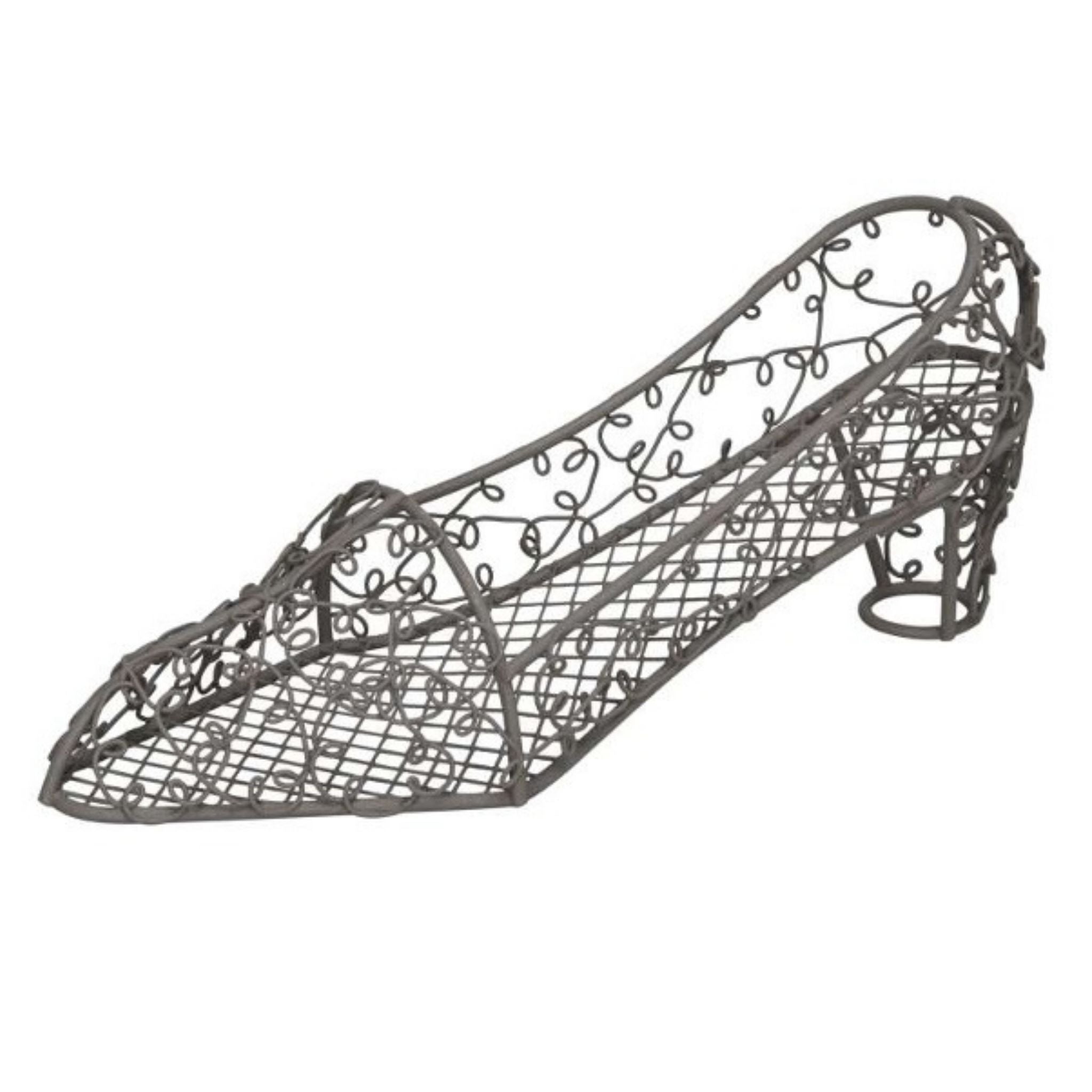 Drahtschuh zum Bepflanzen L19cm