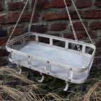 Vintage Küchenkrone Shabby Grau 42 cm