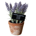 Kunstpflanze Lavendel im AT Topf Tischdeko Landhausstil