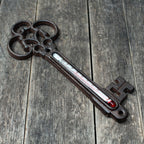 Garten Thermometer Schlüssel Gusseisen Landhausstil H21cm
