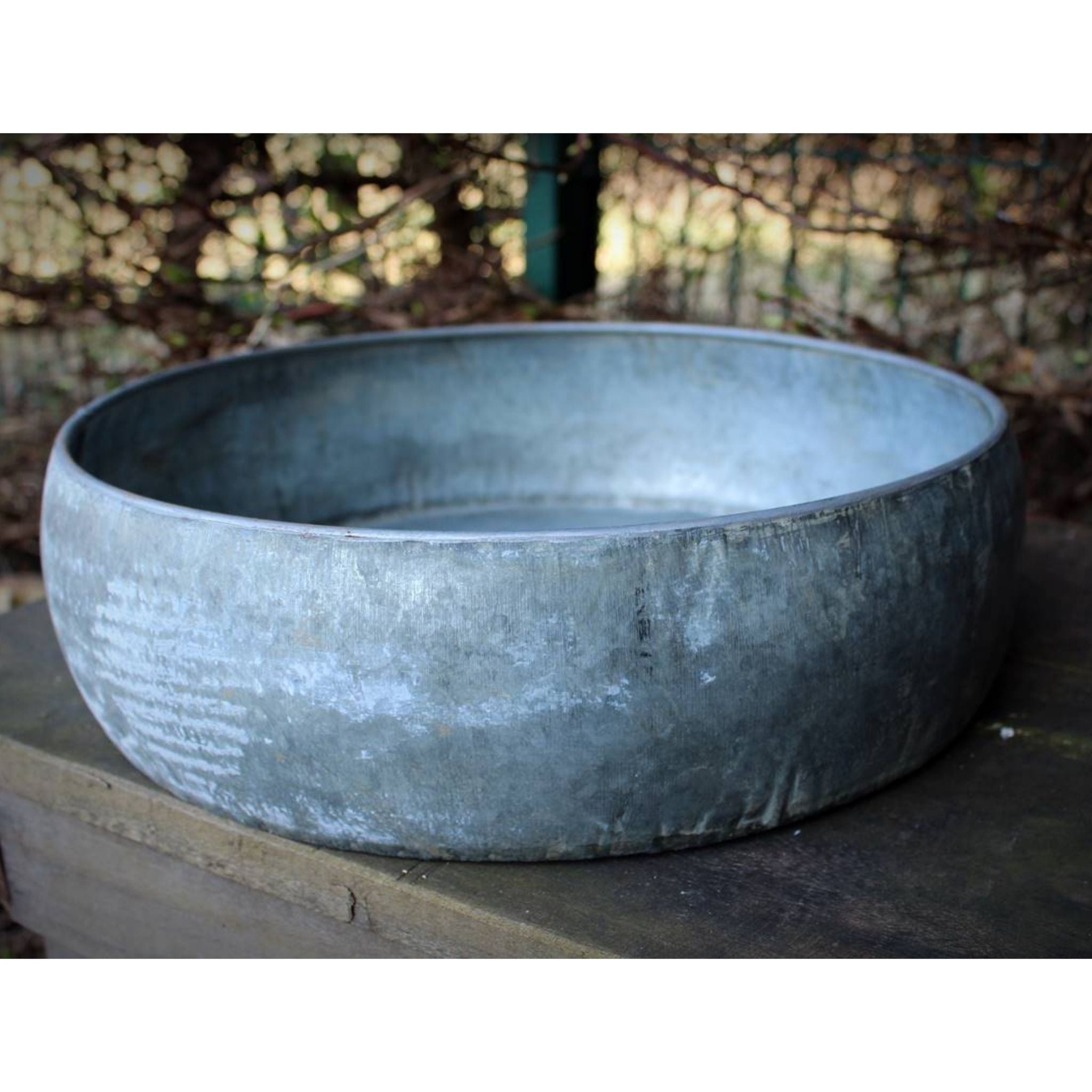 Pflanzschale Metall rund D35cm