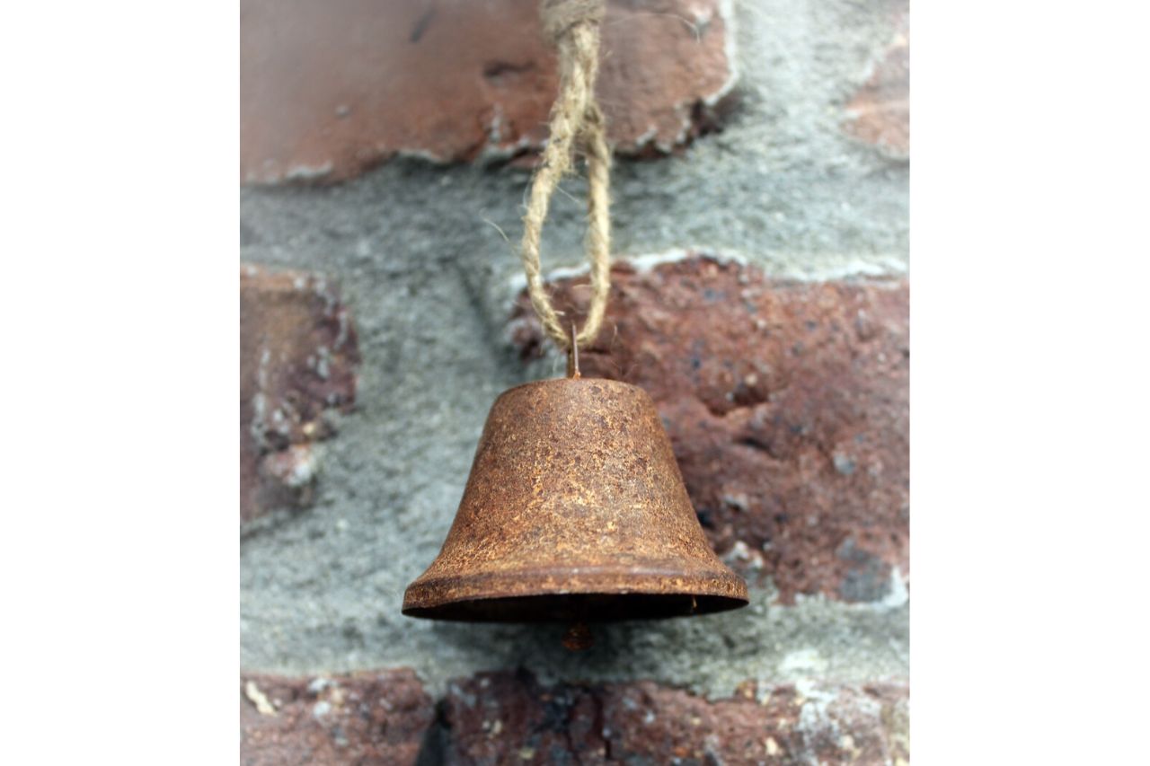 Deko Glocke Rost Mini 3 Stück