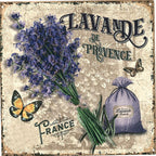 Shabby Blechschild Lavendel Provence