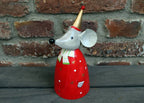 Zaunhocker Weihnachts Maus
