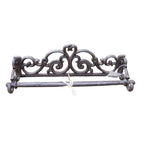 Wand Küchenrollenhalter antikbraun Gusseisen Landhausstil