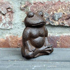 Yoga Frosch Gusseisen
