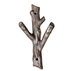Wandhaken Baumstamm Gusseisen