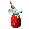 Zaunhocker Weihnachts Maus