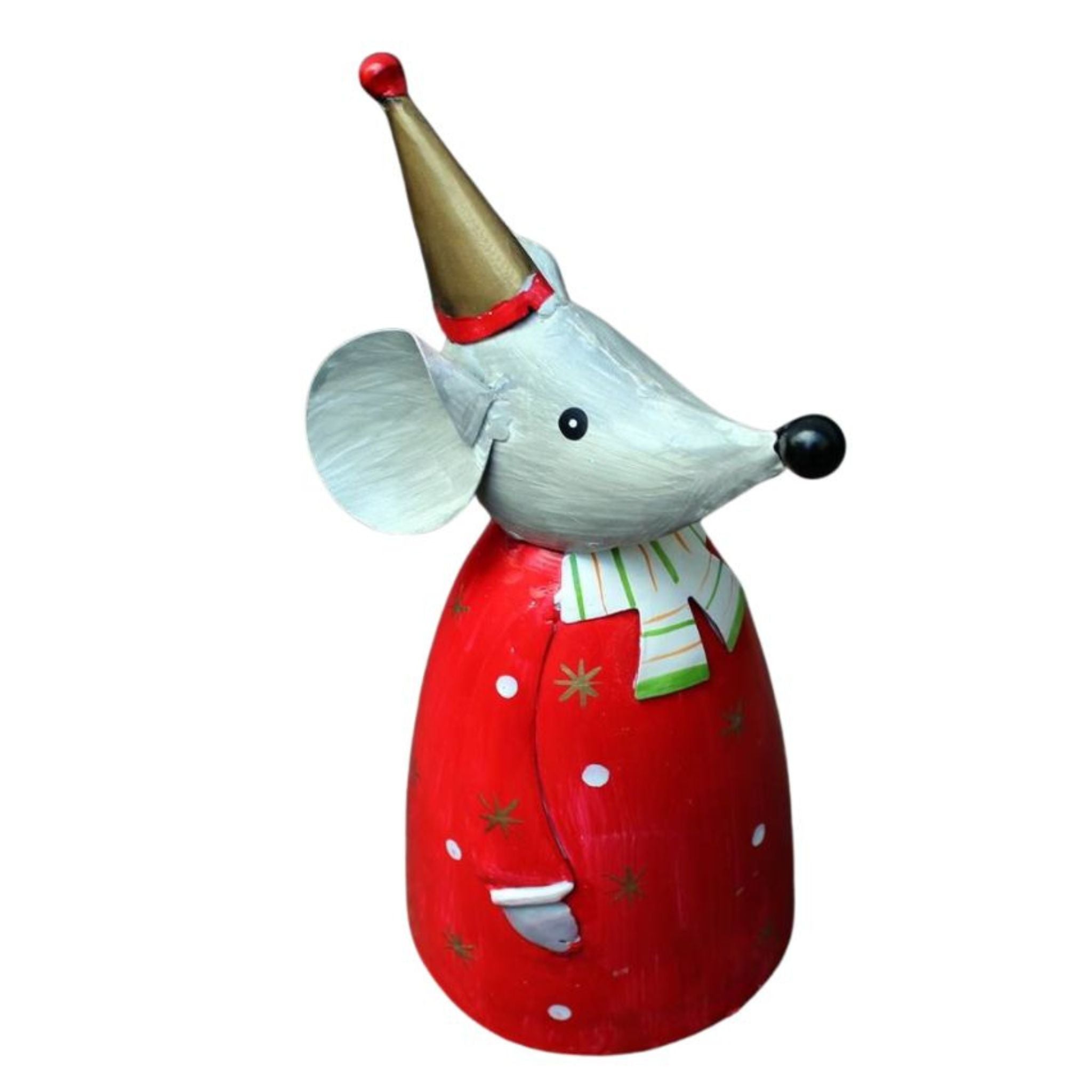 Zaunhocker Weihnachts Maus