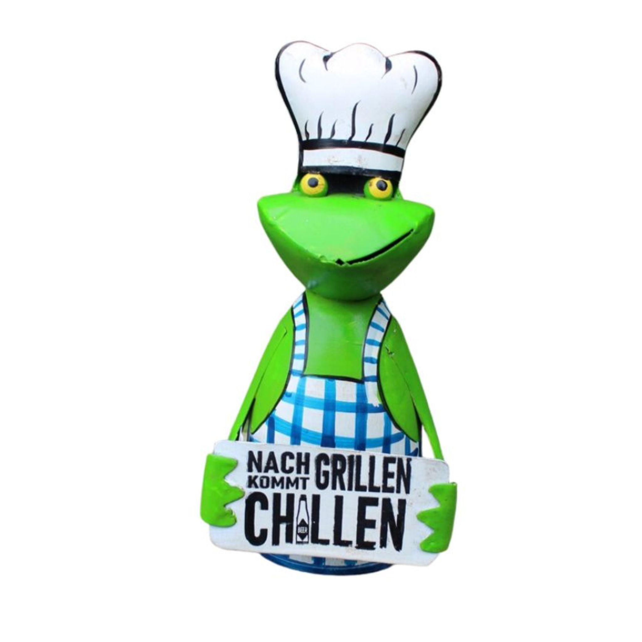 Zaunhocker Frosch Grillen Chillen
