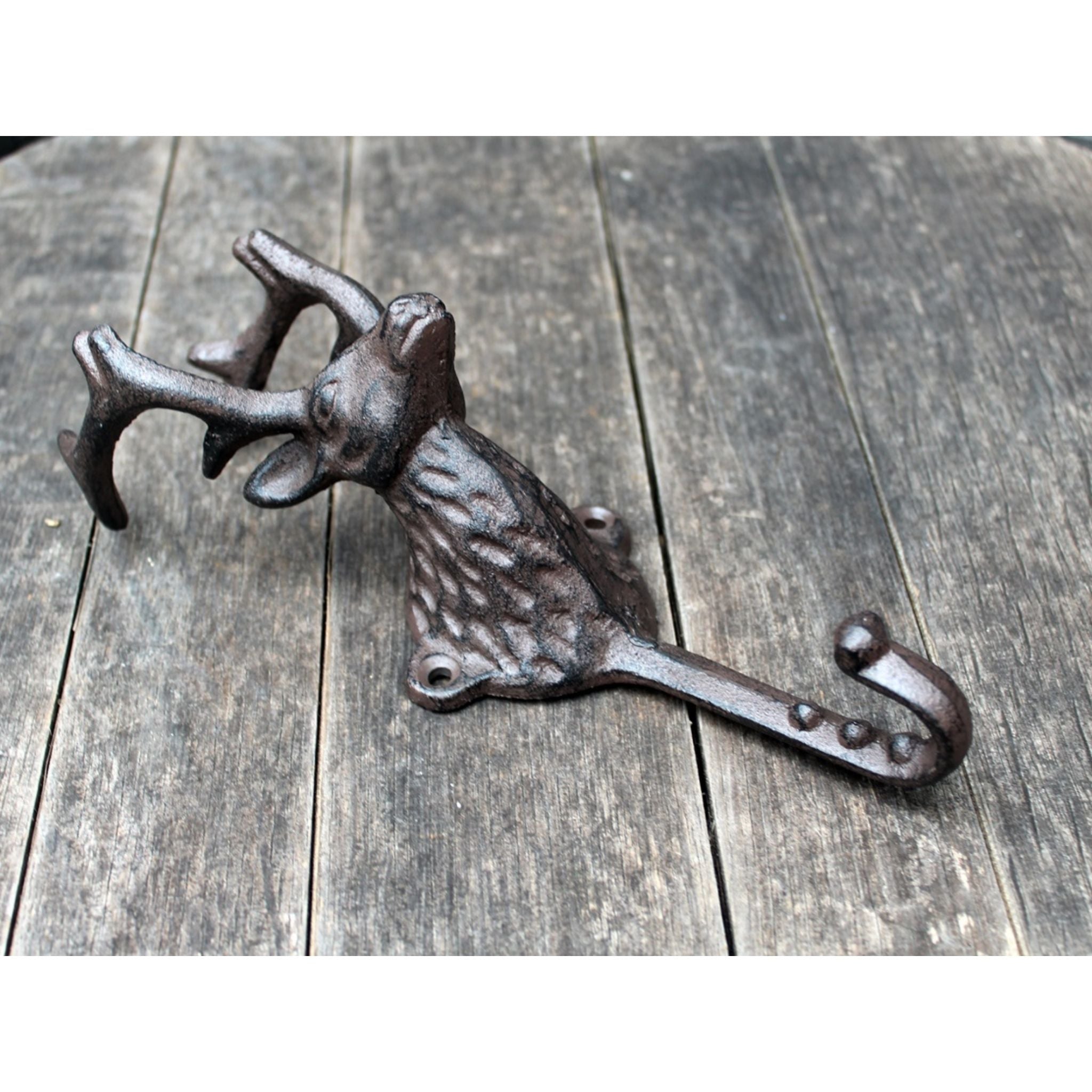 Wandhaken Hirsch H22cm