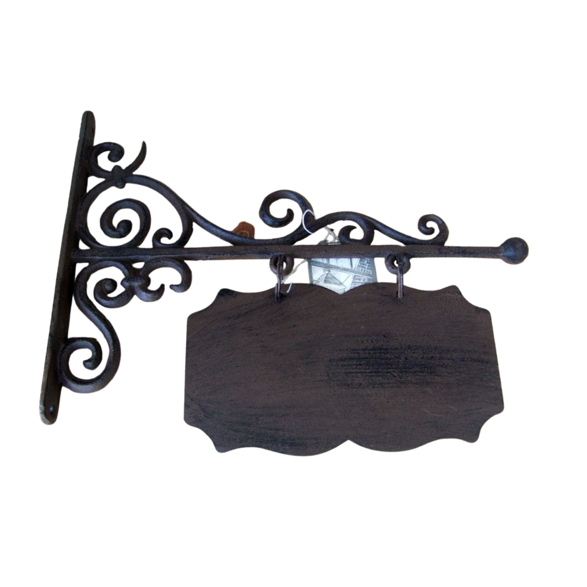 Namensschild Wandschild Gusseisen Nostalgie-Stil