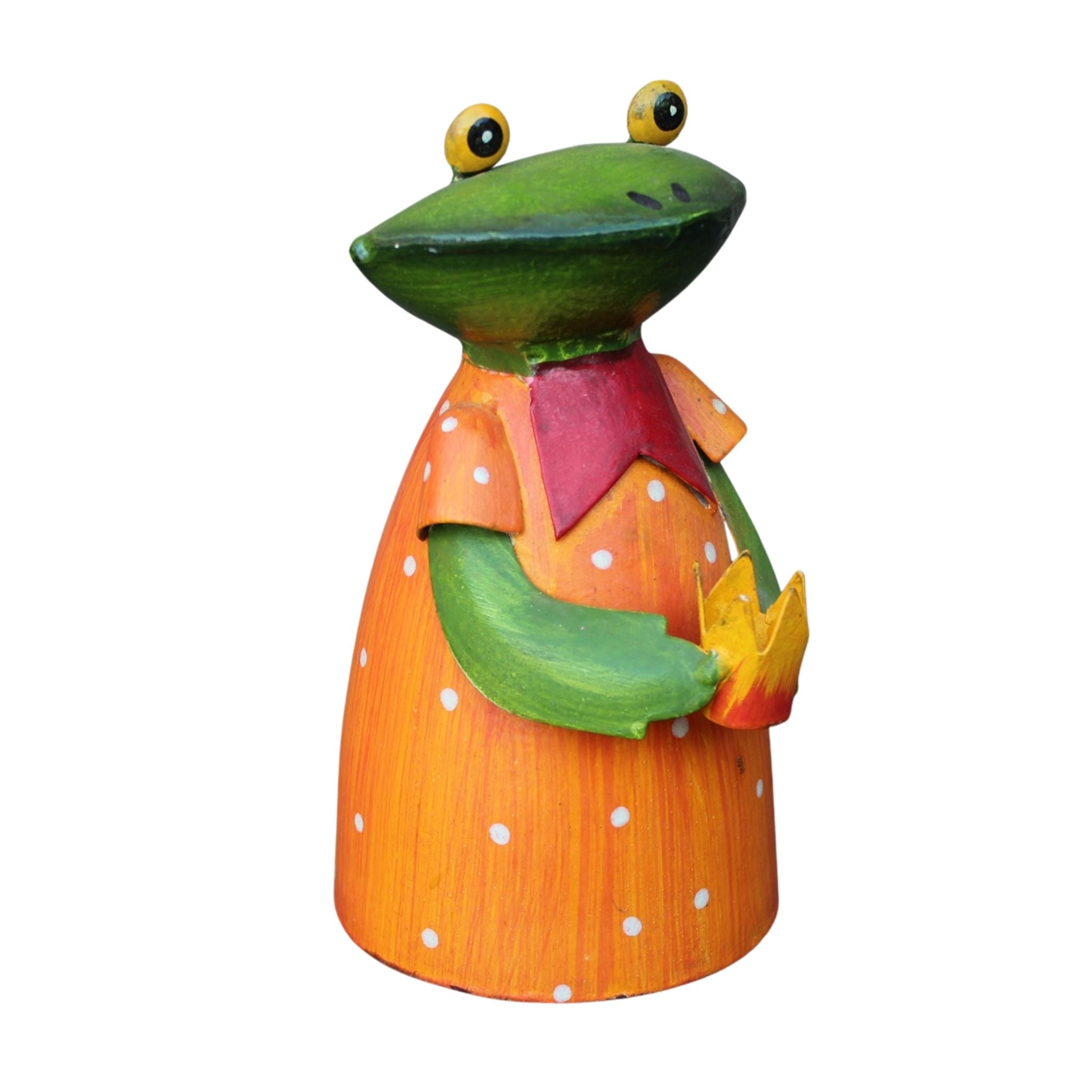 Zaunhocker Frau Frosch Krone