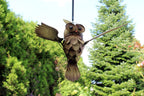 Eule fliegend Hängedeko Gartenfigur