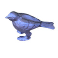 Gartenfigur Vogel Gusseisen antikbraun