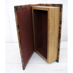 Buchschatulle Amerika Antikstil Buchversteck 21cm