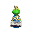 Zaunhocker Frosch Gärtnerin des Jahres Metallfigur 21cm