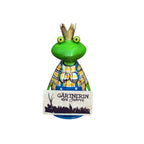 Zaunhocker Frosch Gärtnerin des Jahres Metallfigur 21cm