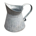 Deko Zink Krug groß Metall H22cm