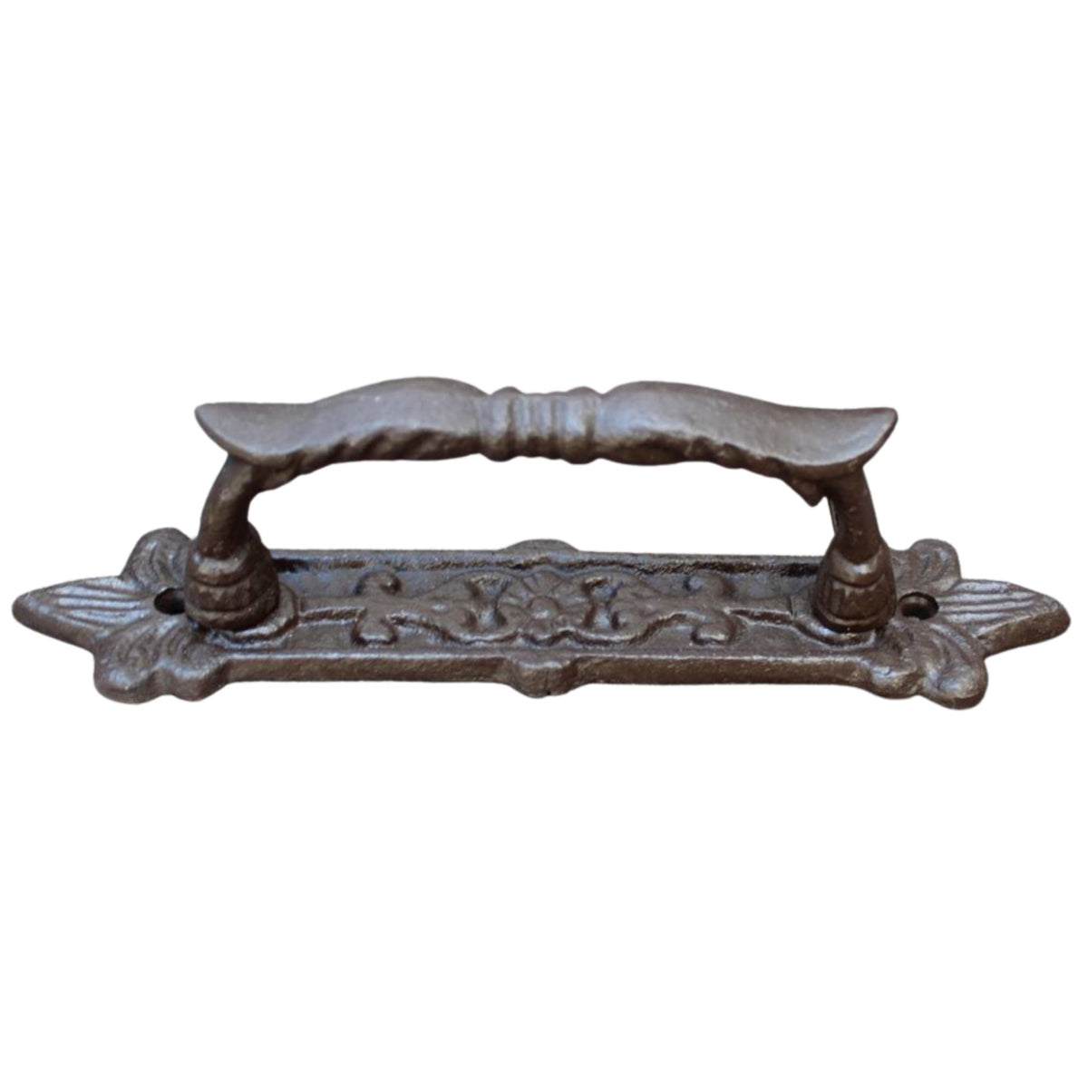 Türgriff Handgriff Gusseisen Antikbraun Antikstil H13,5cm