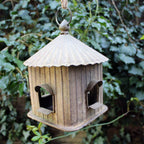 Vogelfutterhaus antikgrün